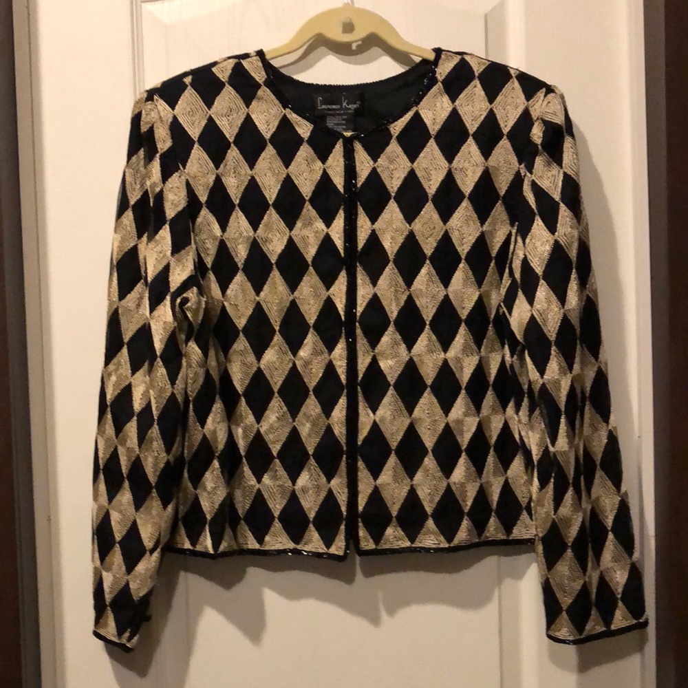 NOT FOR SALE***LAURENCE KAZAR Vintage Silk Jacket